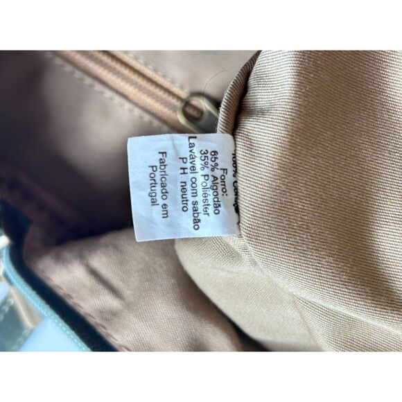 Made In Portugal Tan Olive Green 100% Natural Cork Convertible Sling Backpack main image 5